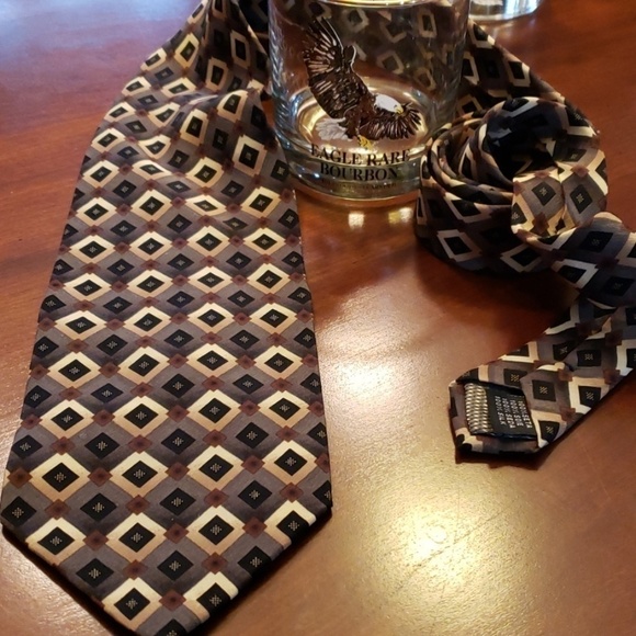 GIORGI Brutuni Tie 100% Silk 61" x 4" w EUC - Picture 1 of 5